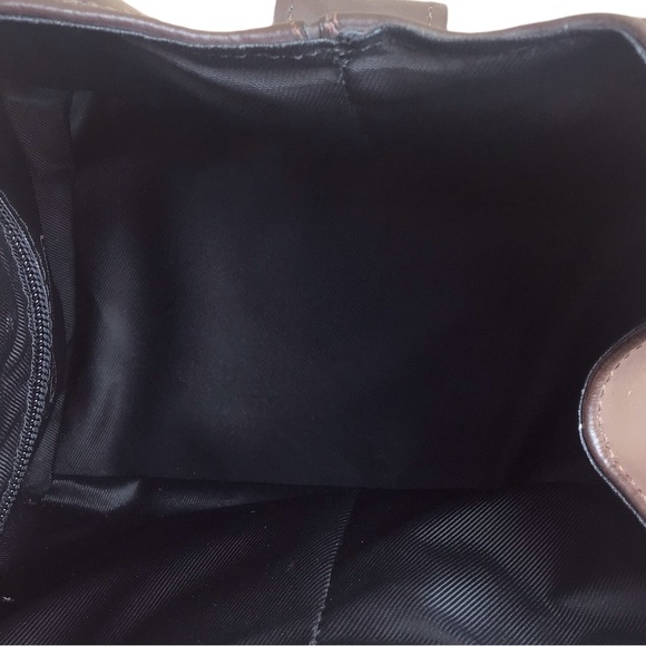 Tiffany & Fred Brown Leather & Suede Hobo With Buckle Detail - Picture 11 of 13